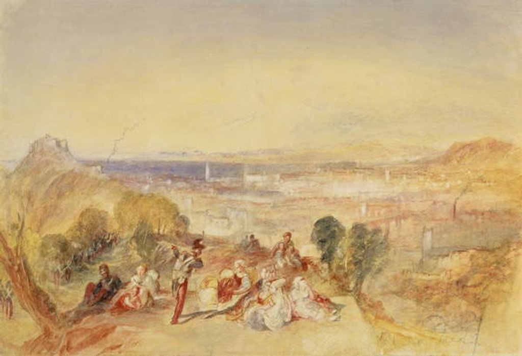 Detail of Genoa, Italy, c.1851 by Joseph Mallord William Turner