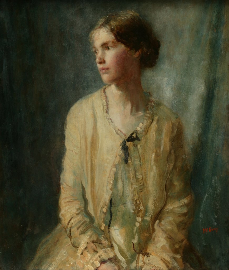 Detail of Silver and Grey, 1915 by Ambrose McEvoy