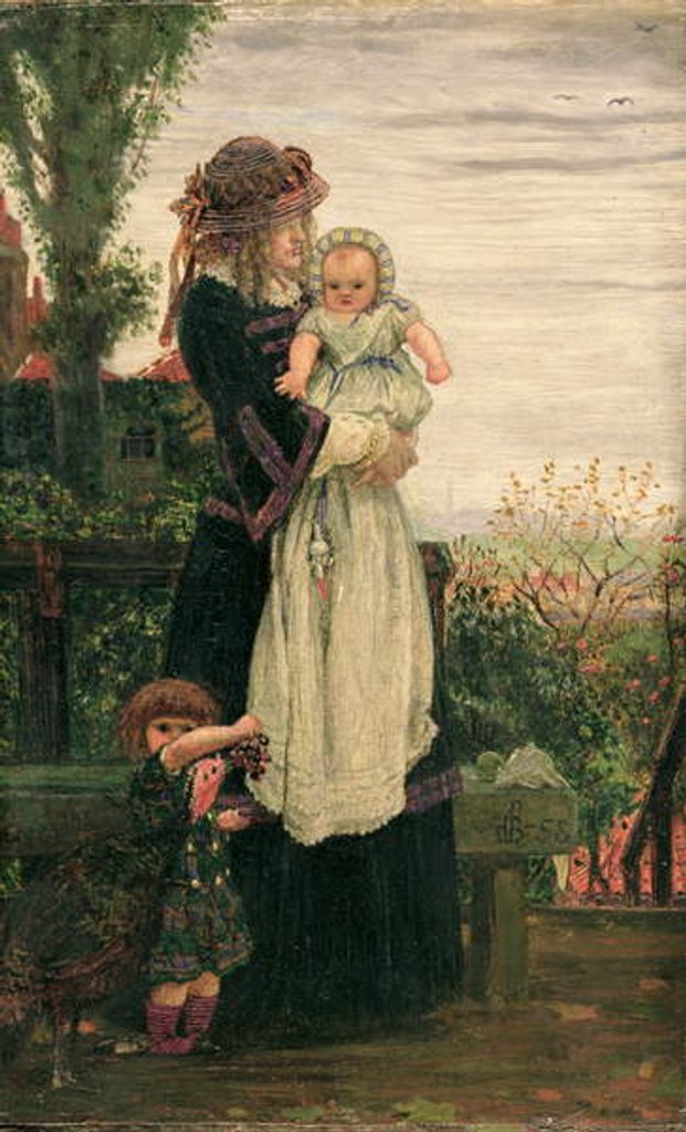 Detail of Out of Town, 1858 by Ford Madox Brown