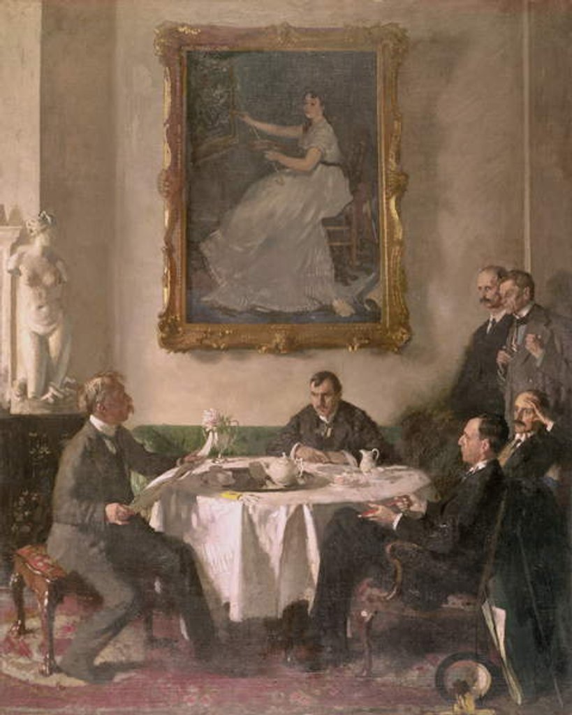 Detail of Homage to Manet, 1909 by William Orpen