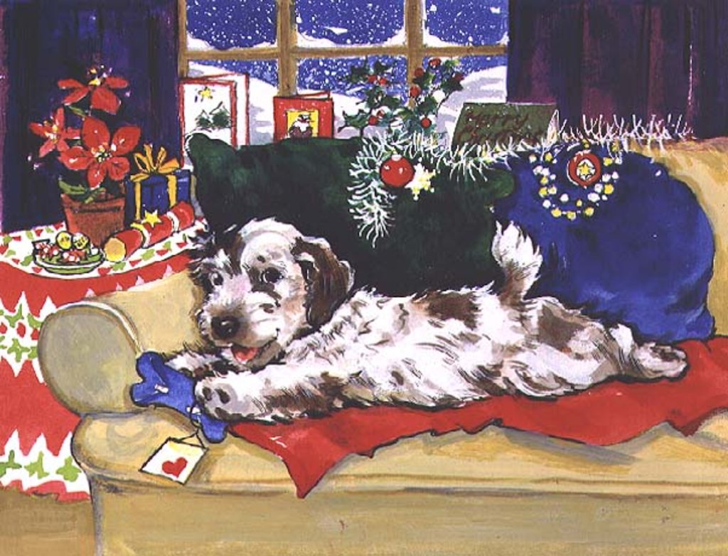 A Bone for Christmas by Diane Matthes