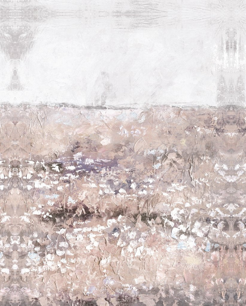Detail of Blush Painted Meadow by Anonymous