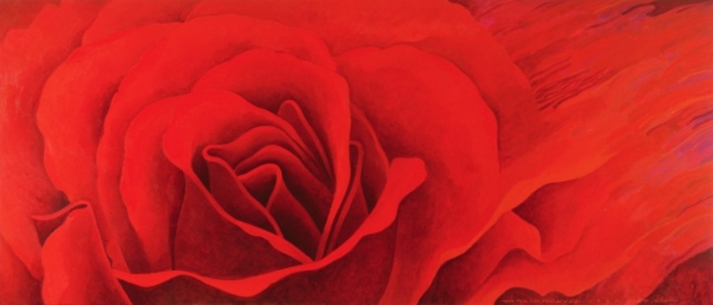 Detail of The Rose, in the Festival of Light, 1995 by Myung-Bo Sim