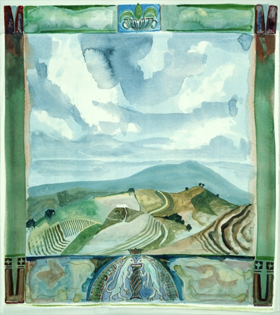 Detail of Outlook - Umbria by Michael Chase