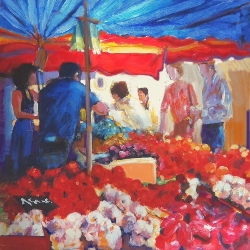 Detail of Market, 2002 by Martin Decent