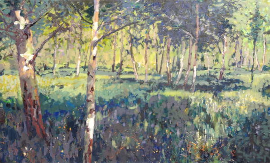 Detail of Woodland, 2014 by Martin Decent