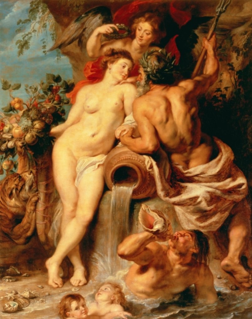Detail of The Union of Earth and Water, c.1618 by Peter Paul Rubens