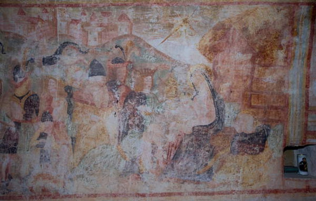 Detail of Adoration of the Magi by Antonio da Padova