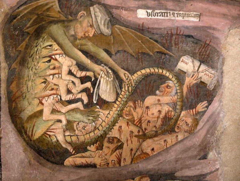 Detail of Last Judgment, c.1492 by Giovanni Canavesio