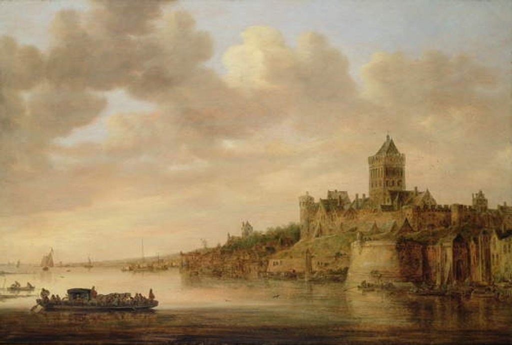 Detail of The Valkhof at Nijmegen, 1650 by Aelbert Cuyp