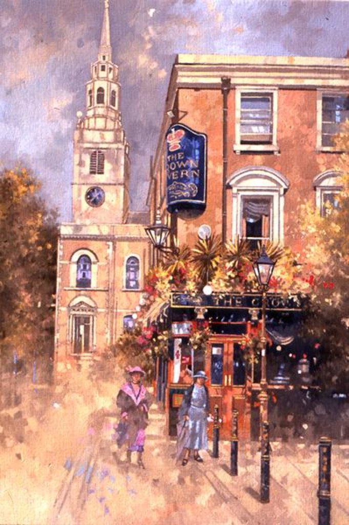 Detail of Crown Tavern, Clerkenwell, 2000 by Peter Miller