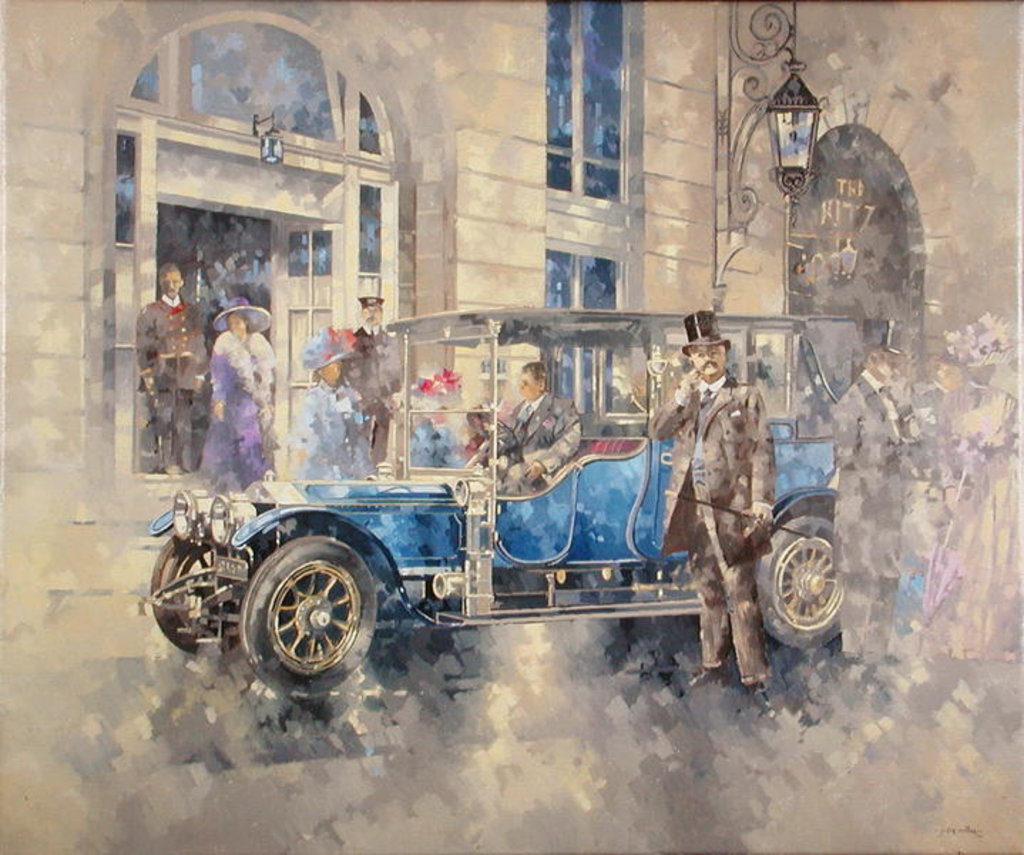 Detail of Outside the Ritz by Peter Miller