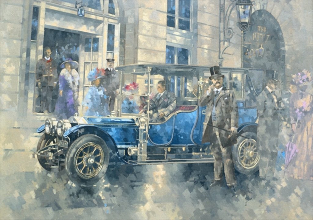 Detail of Outside the Ritz by Peter Miller