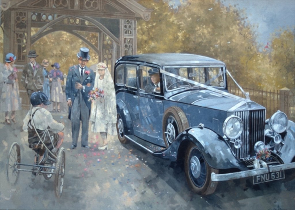 Detail of 1930s Country Wedding by Peter Miller