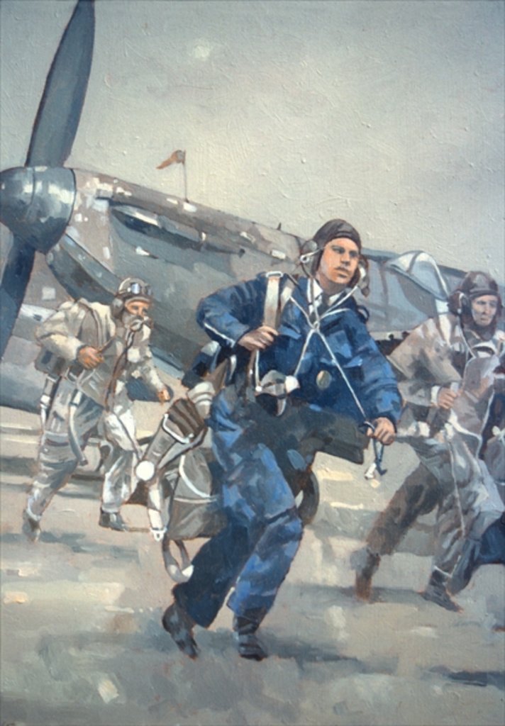 Detail of Scramble for the Skies by Peter Miller
