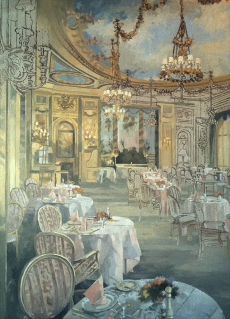 Detail of The Ritz Restaurant by Peter Miller