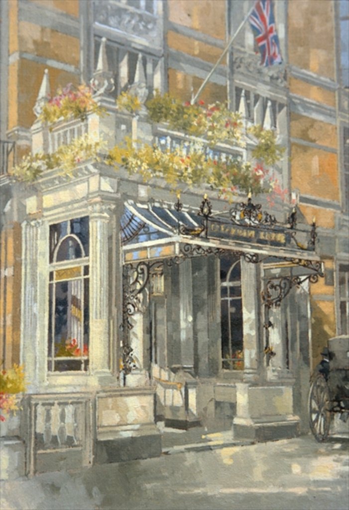Detail of The Connaught Hotel, London by Peter Miller