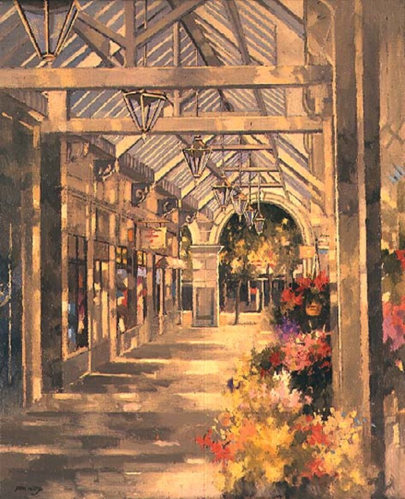 Detail of Arcade, Southport by Peter Miller