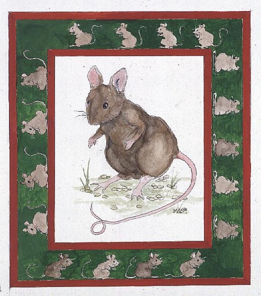 Detail of Mice by Miranda Legard