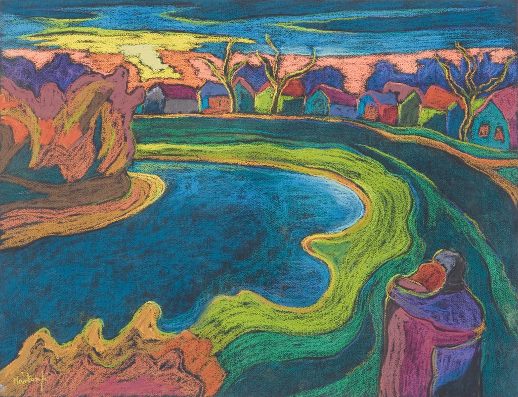 Detail of Late Rendezvous, 2006 by Marta Martonfi-Benke