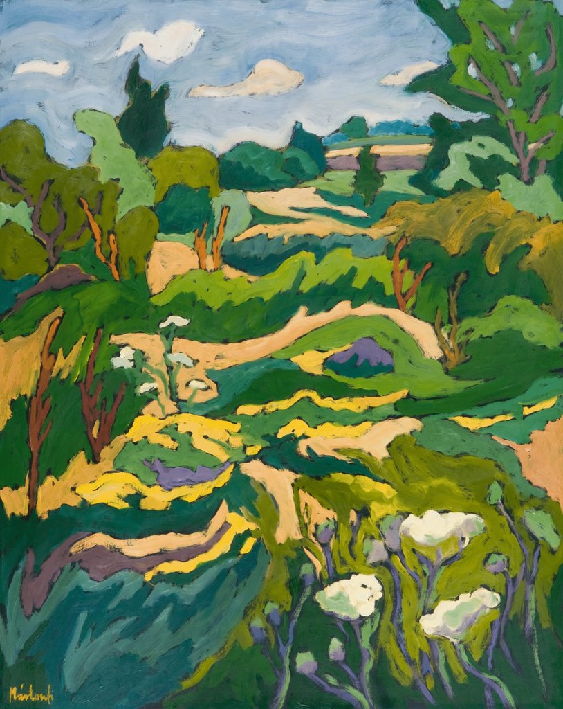 Detail of At Scenes of my Childhood, 2006 by Marta Martonfi-Benke