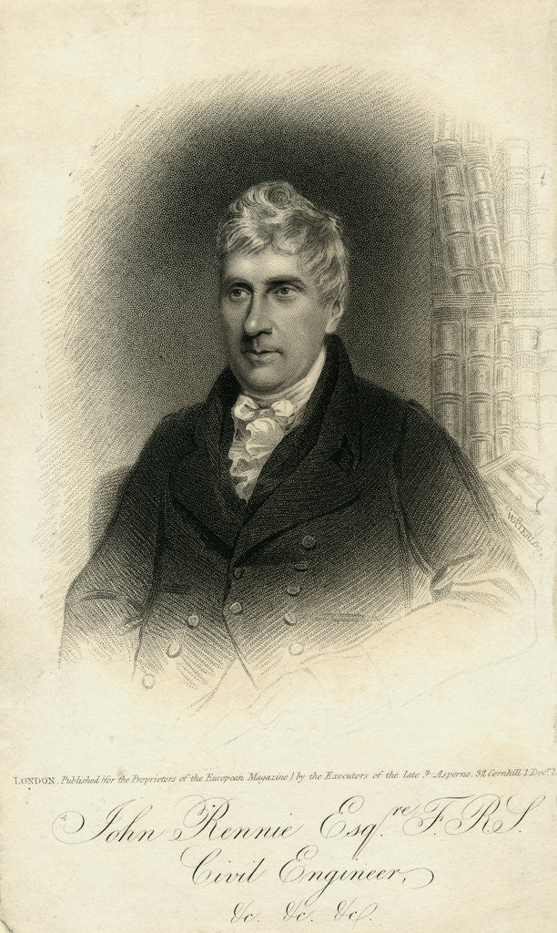 Detail of Civil Engineer John Rennie by Anonymous