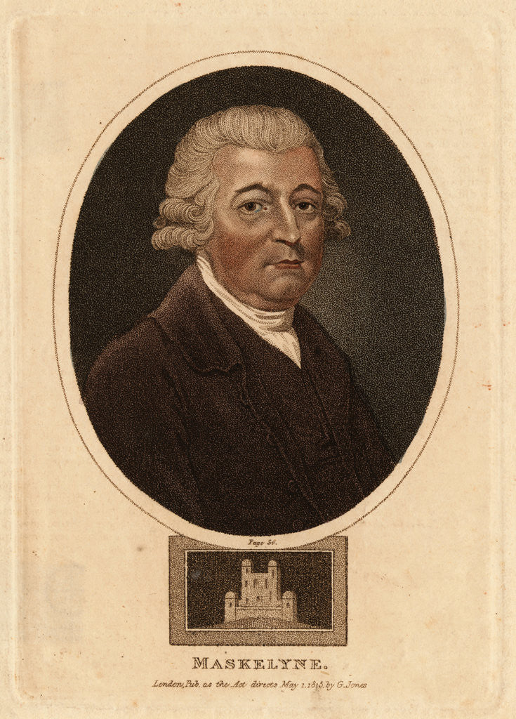Detail of Mathematician and Astronomer Nevil Maskelyne by Anonymous