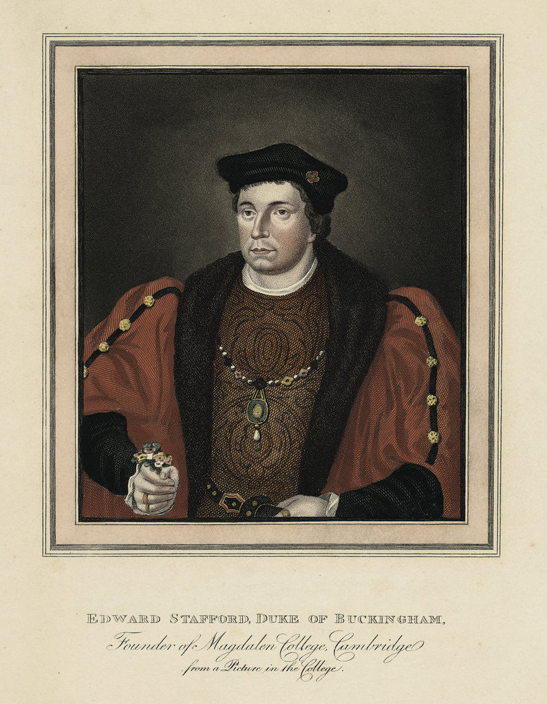 Detail of Edward Stafford, Duke of Buckingham by Anonymous