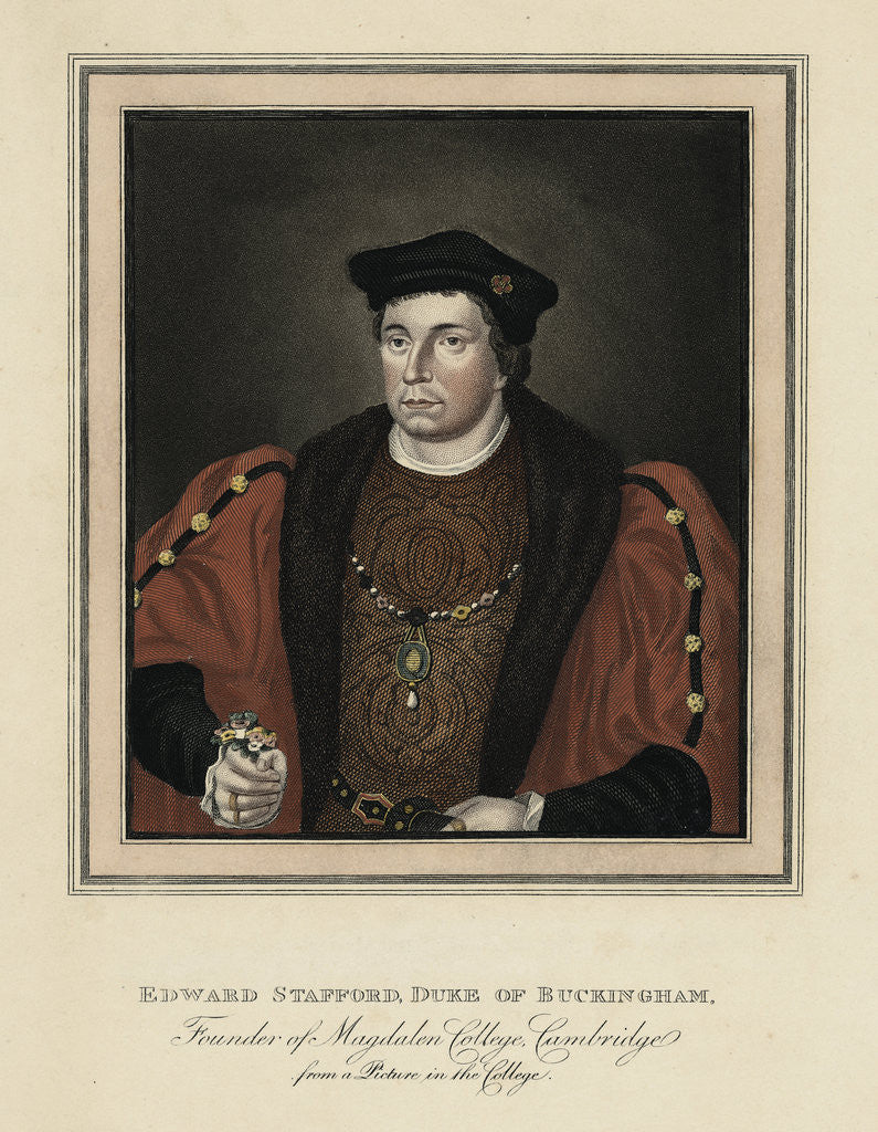 Detail of Edward Stafford, Duke of Buckingham by Corbis