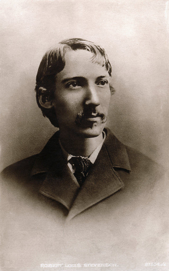 Detail of Robert Louis Stevenson by Anonymous