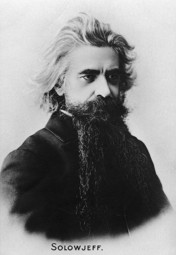 Detail of Vladimir Soloviev by Anonymous