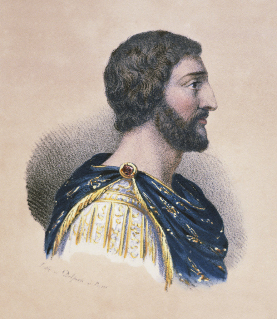 Detail of Portrait of Charlemagne by Anonymous