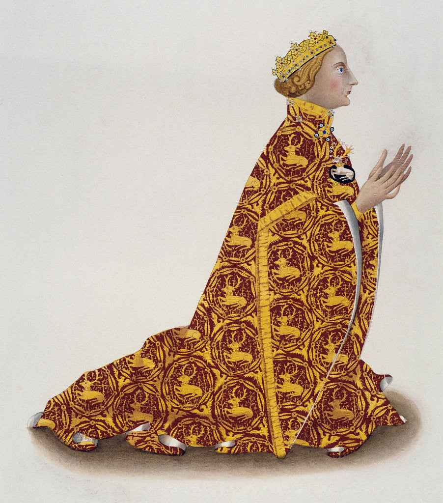 Detail of Portrait of Richard II, King of England by Anonymous