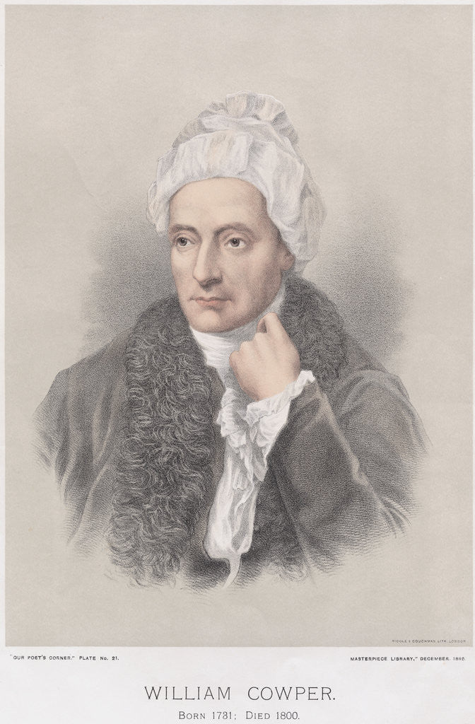 Detail of William Cowper by Anonymous