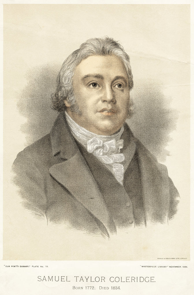 Detail of Samuel Taylor Coleridge by Anonymous
