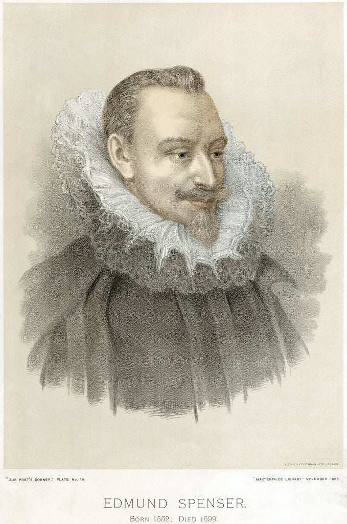 Detail of Edmund Spenser by Anonymous