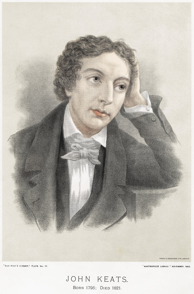 Detail of John Keats by Anonymous