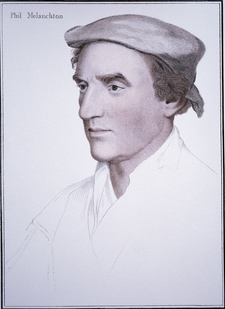Detail of Phil Melanchton by Anonymous
