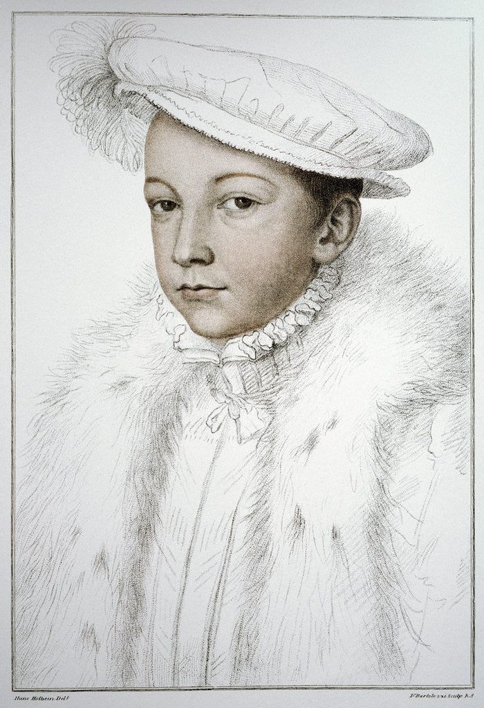 Detail of Francis II, Dauphin of France by Anonymous