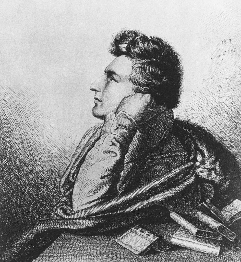 Detail of Heinrich Heine by Anonymous