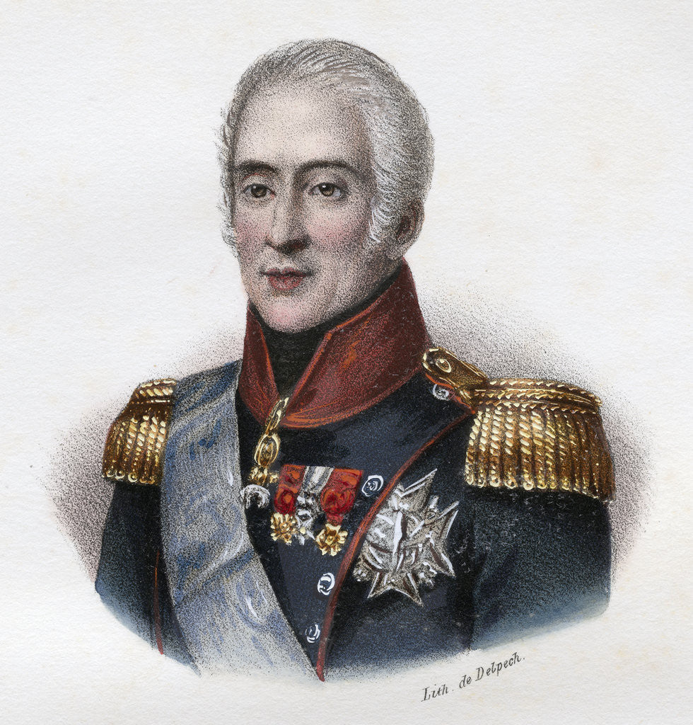Detail of Charles X by Corbis