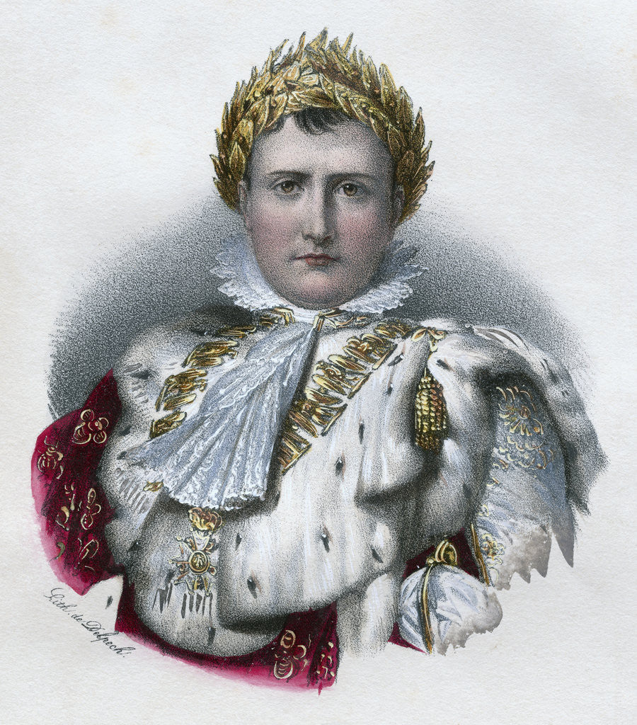 Detail of Napoleon by Corbis