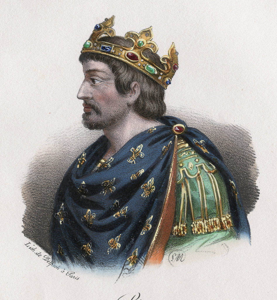 Detail of Pepin le Bref by Anonymous