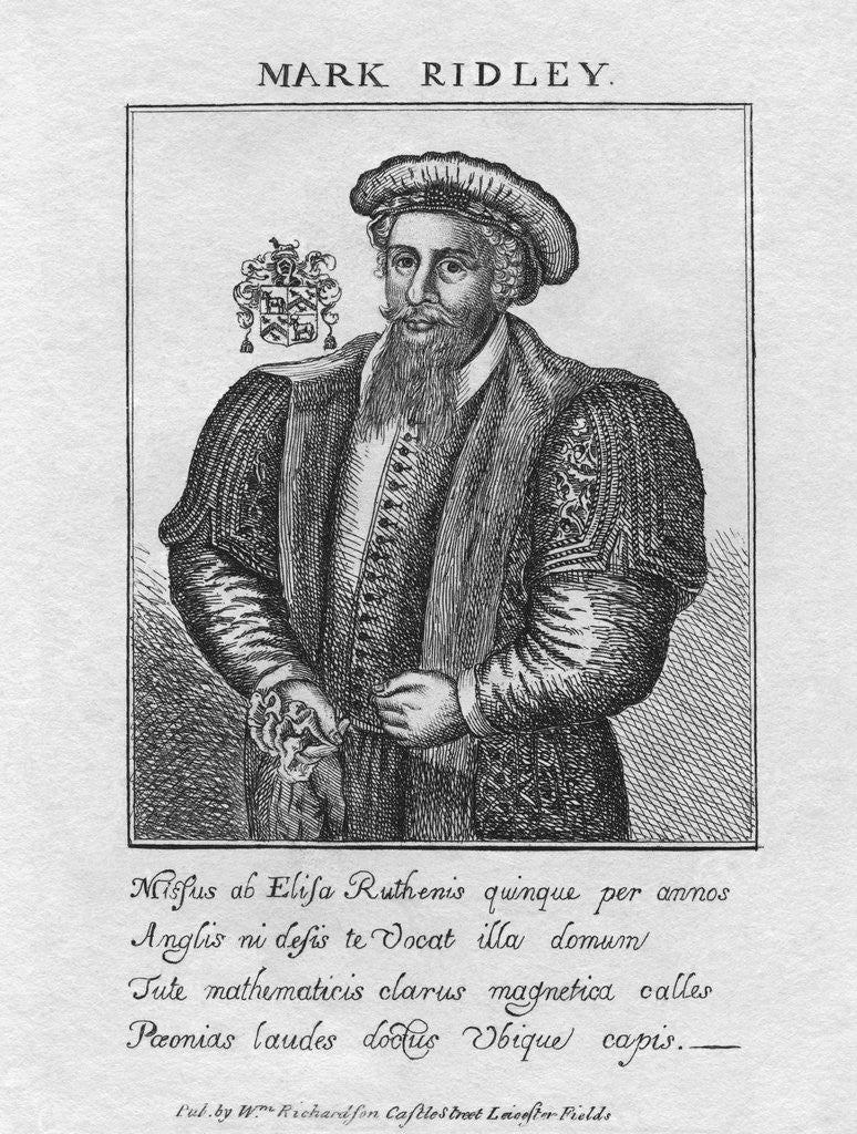 Detail of Mark Ridley by William Richardson