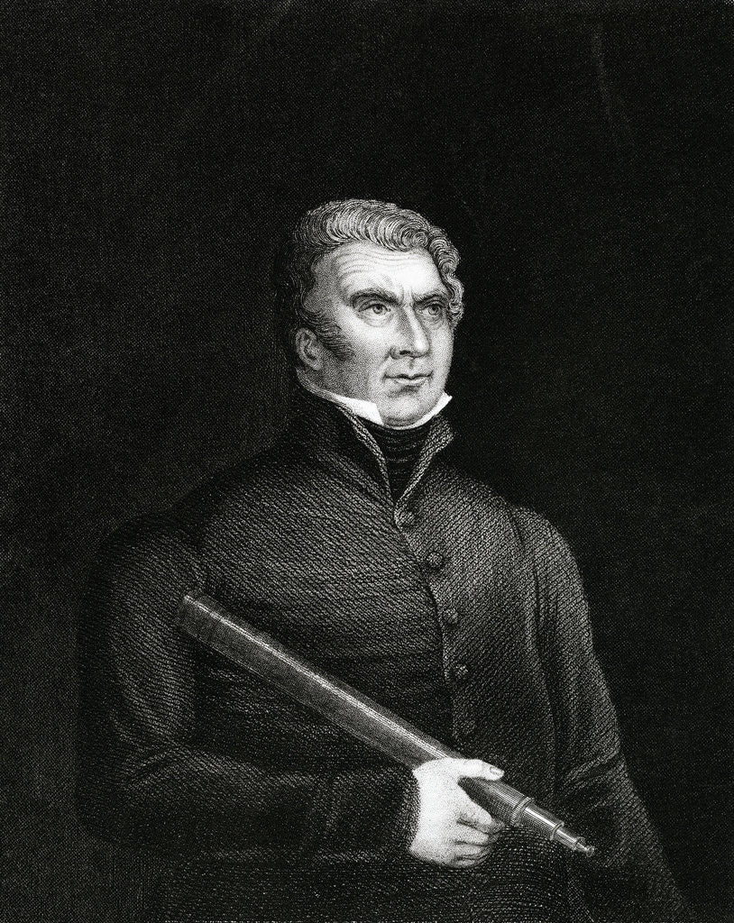Detail of Sir John Ross Engraving by Corbis