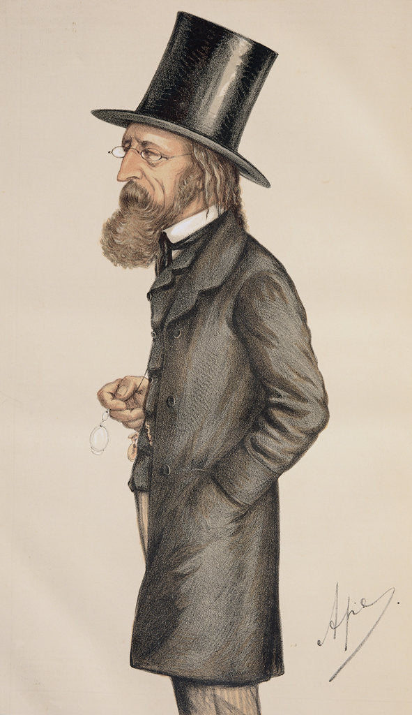Detail of The Poet Laureate by Carlo Pellegrini