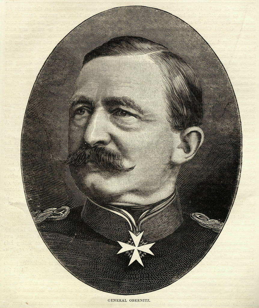 Detail of General Obernitz Print by Corbis