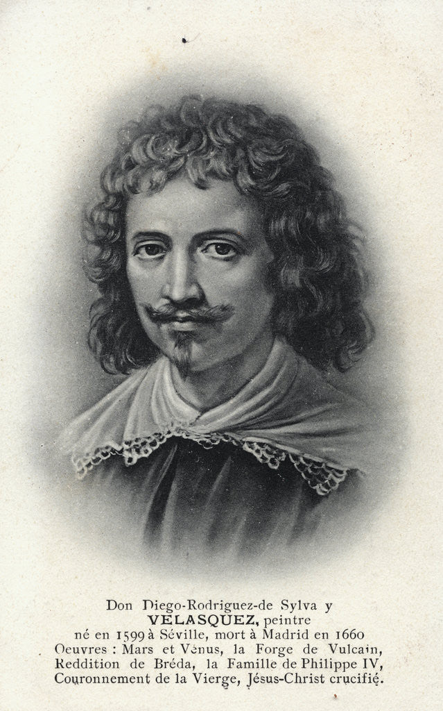 Detail of Velasquez Illustration by Anonymous