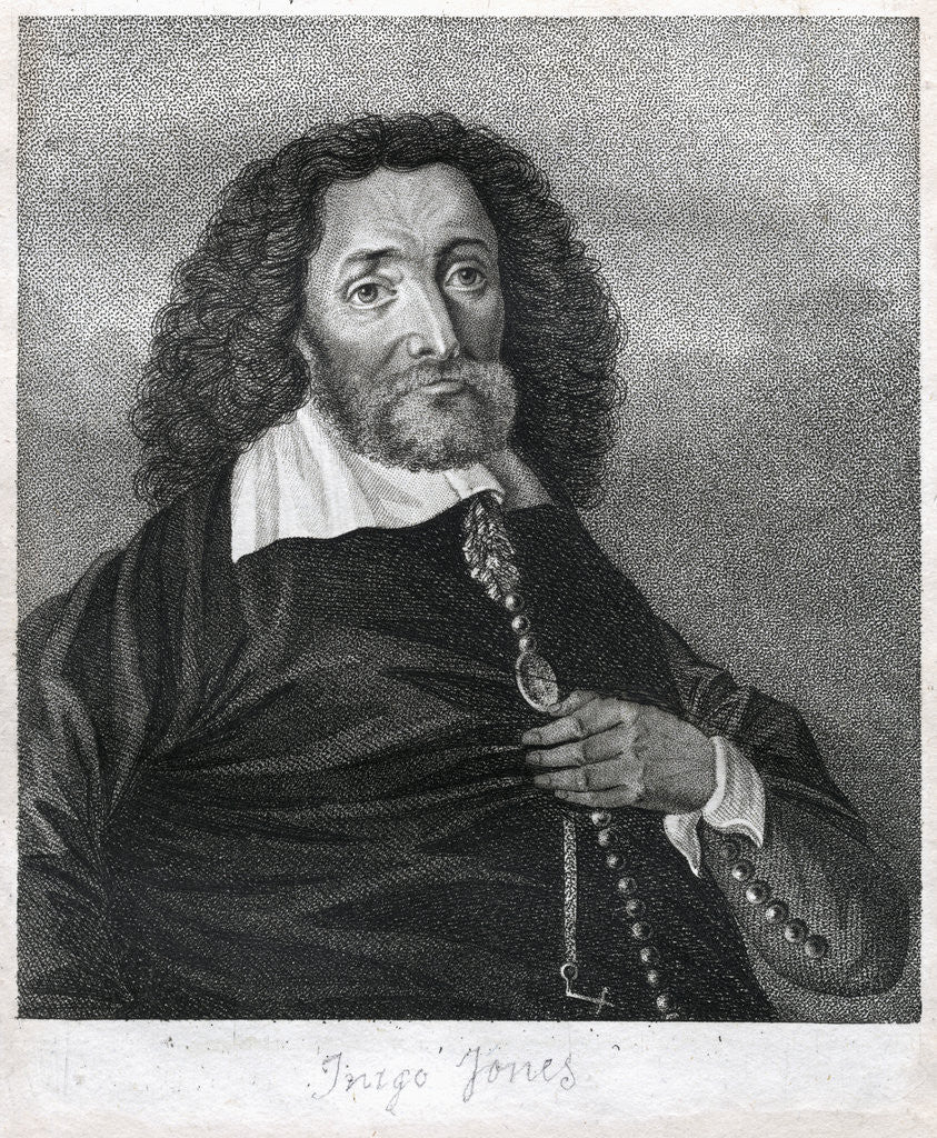 Detail of Inigo Jones Illustration by Anonymous