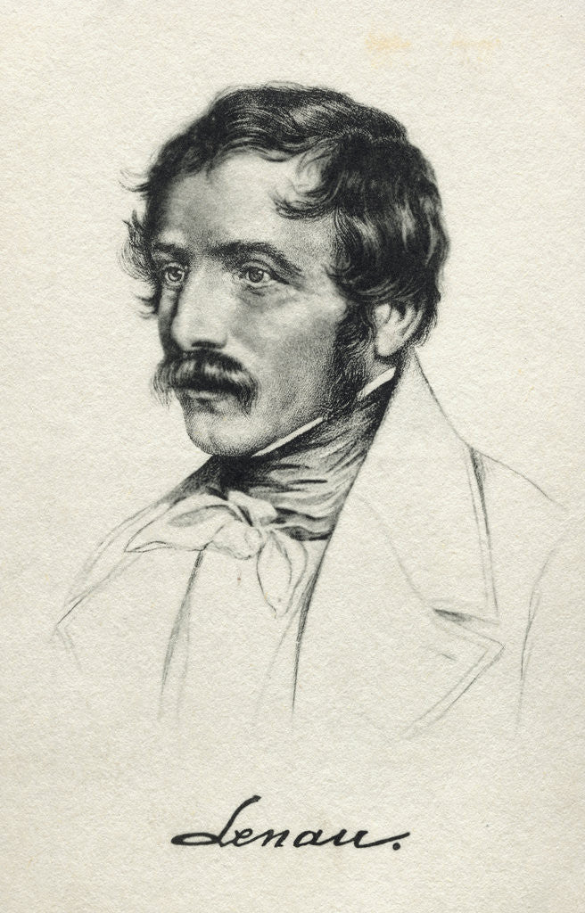 Detail of Lenau Illustration by Anonymous